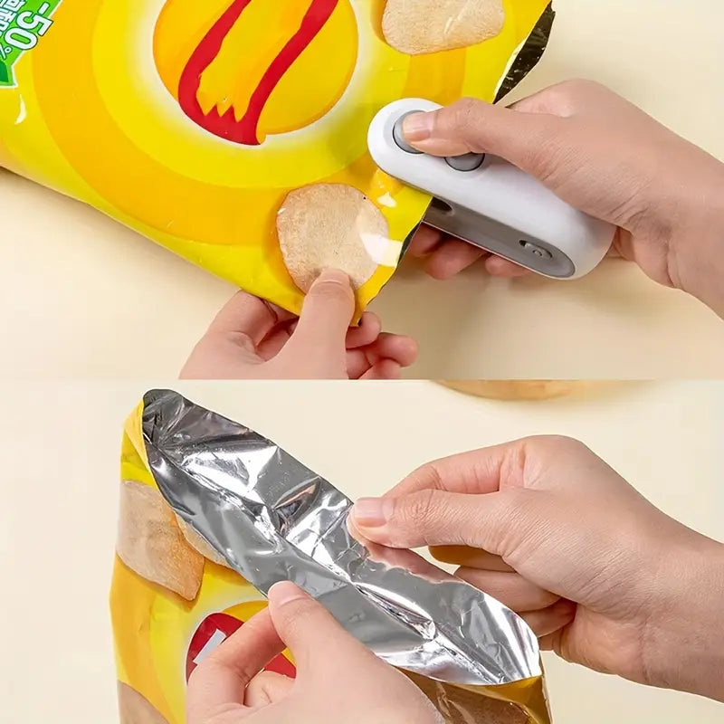 1pc Snack Bag Sealer with Magnetic Closure