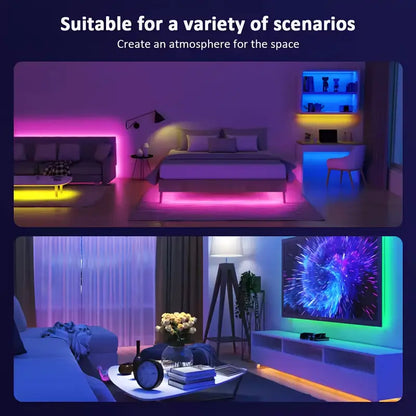 LED Strip Lights with App Remote Control, 100cm-4000cm Multiple Sizes