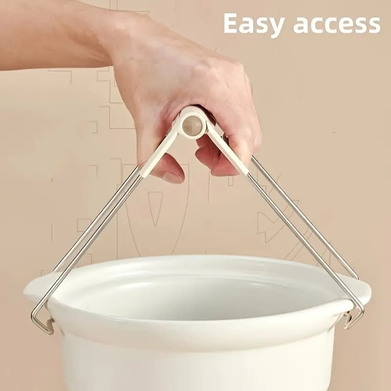 2pcs Stainless Steel Kitchen Clamp Set