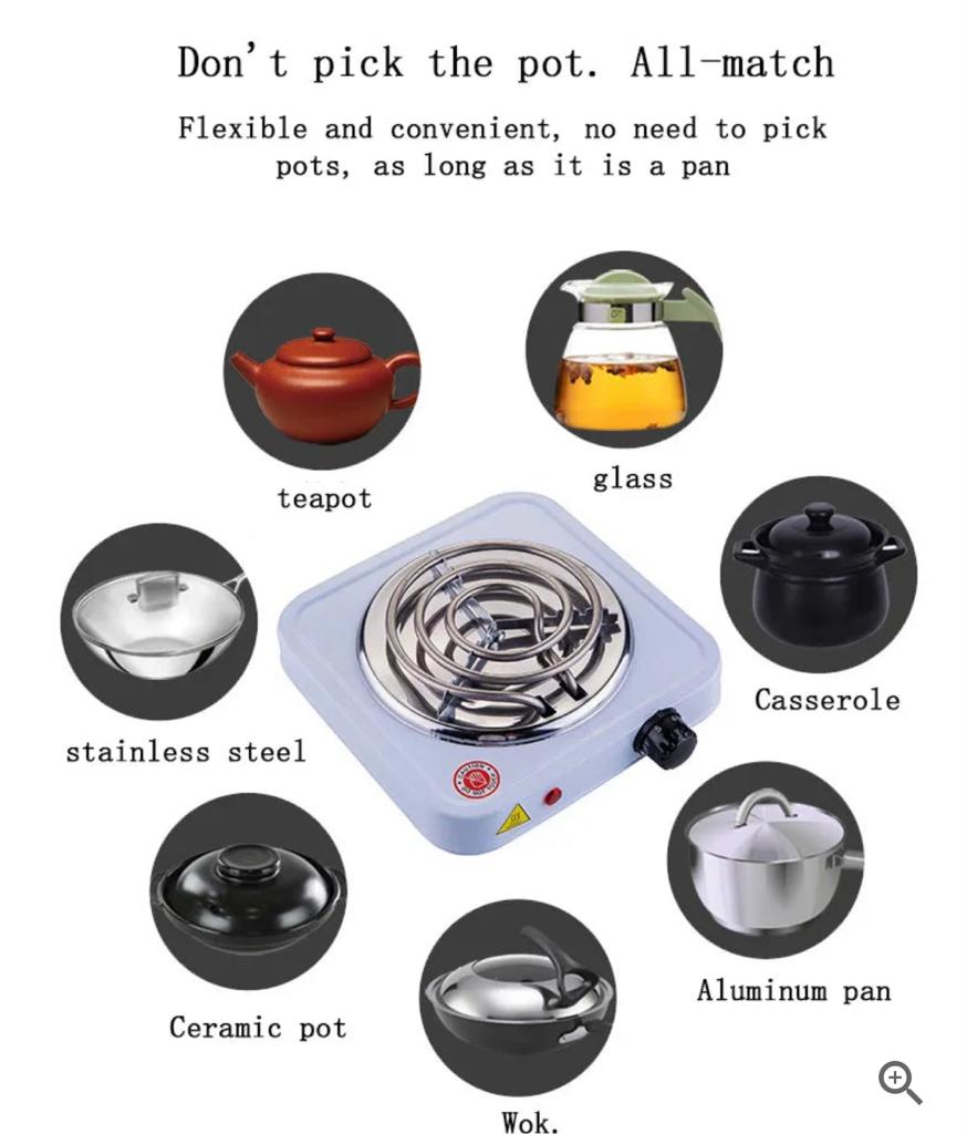 Electric Stove – Compact Kitchen Cooking Solution