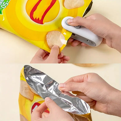 1pc Snack Bag Sealer with Magnetic Closure