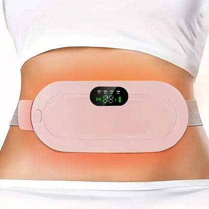 Period Cramp Relief Belt – Soothing Heat & Vibration Therapy for Menstrual Pain