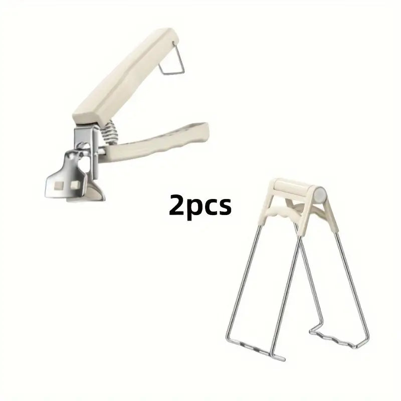 2pcs Stainless Steel Kitchen Clamp Set