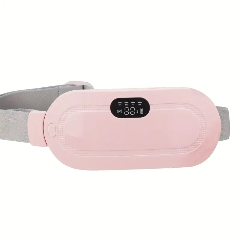 Period Cramp Relief Belt – Soothing Heat & Vibration Therapy for Menstrual Pain