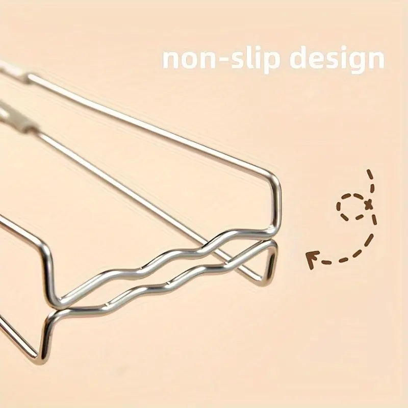 2pcs Stainless Steel Kitchen Clamp Set