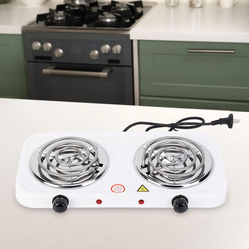 Double Electric Stove – Dual Burner Cooking Solution