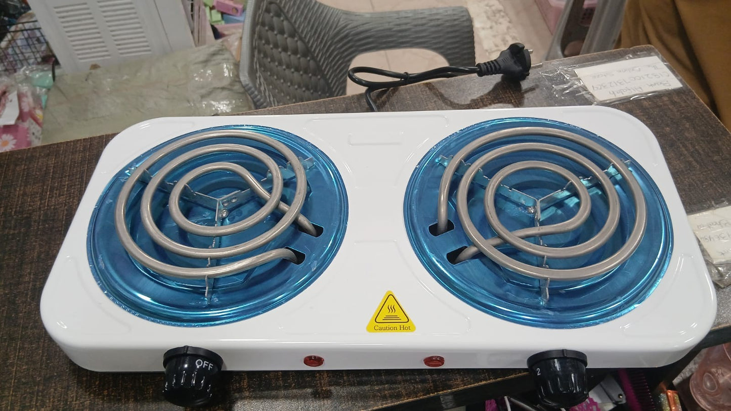 Double Electric Stove – Dual Burner Cooking Solution